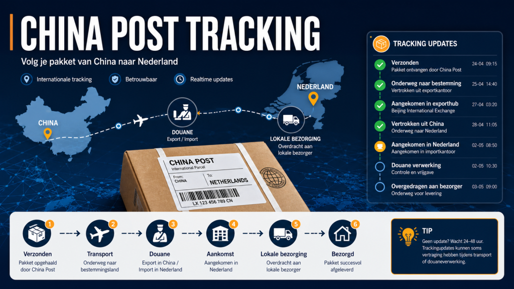 SunYou tracking: pakket uit China volgen zonder verkeerde verwachting