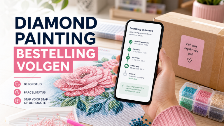 Diamond painting in spedizione: come leggere tracking, tempi e consegna senza ansia