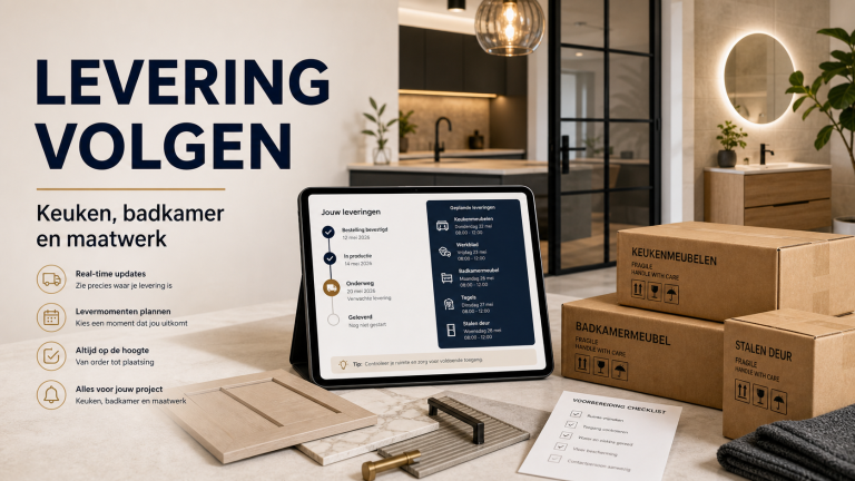 Levertijd van woonprojecten uitleggen: van offerte tot pakketstatus