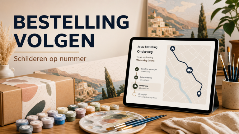 Schilderen op nummer besteld? Zo lees je tracking bij een persoonlijk pakket