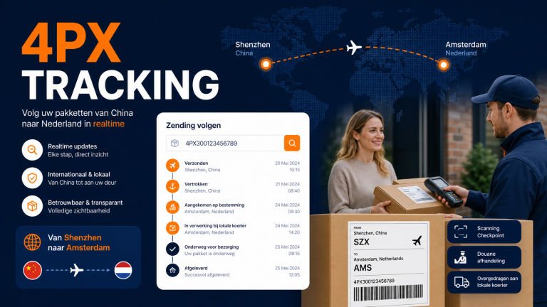 Departed from sorting center: waarom komt er daarna soms dagen niets?
